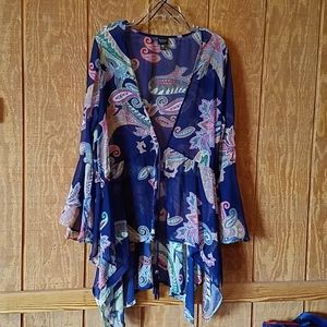 2xl kimono NWOT